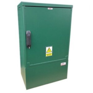 3 Phase Meter Box Green 530x910x320 mm
