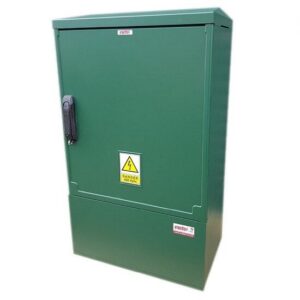GRP Cabinet 530 x 910 x 320 with Pre-Wired Power Distribution Board
