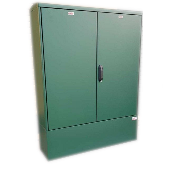 1130x1490x320 GRP Kiosk cabinet 3 phase meter box