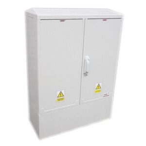 GRP Electric Meter Box W800 x H1064 x D320 mm, GRP Cabinet, New Electricity Connection