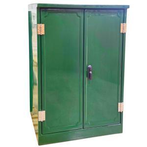 GRP Electric Meter Box W1110 x H1520 x D500 mm Green GRP Cabinet, New Electricity Connection
