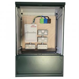 GRP Cabinet 530 x 910 x 320 with Pre-Wired Power Distribution Board